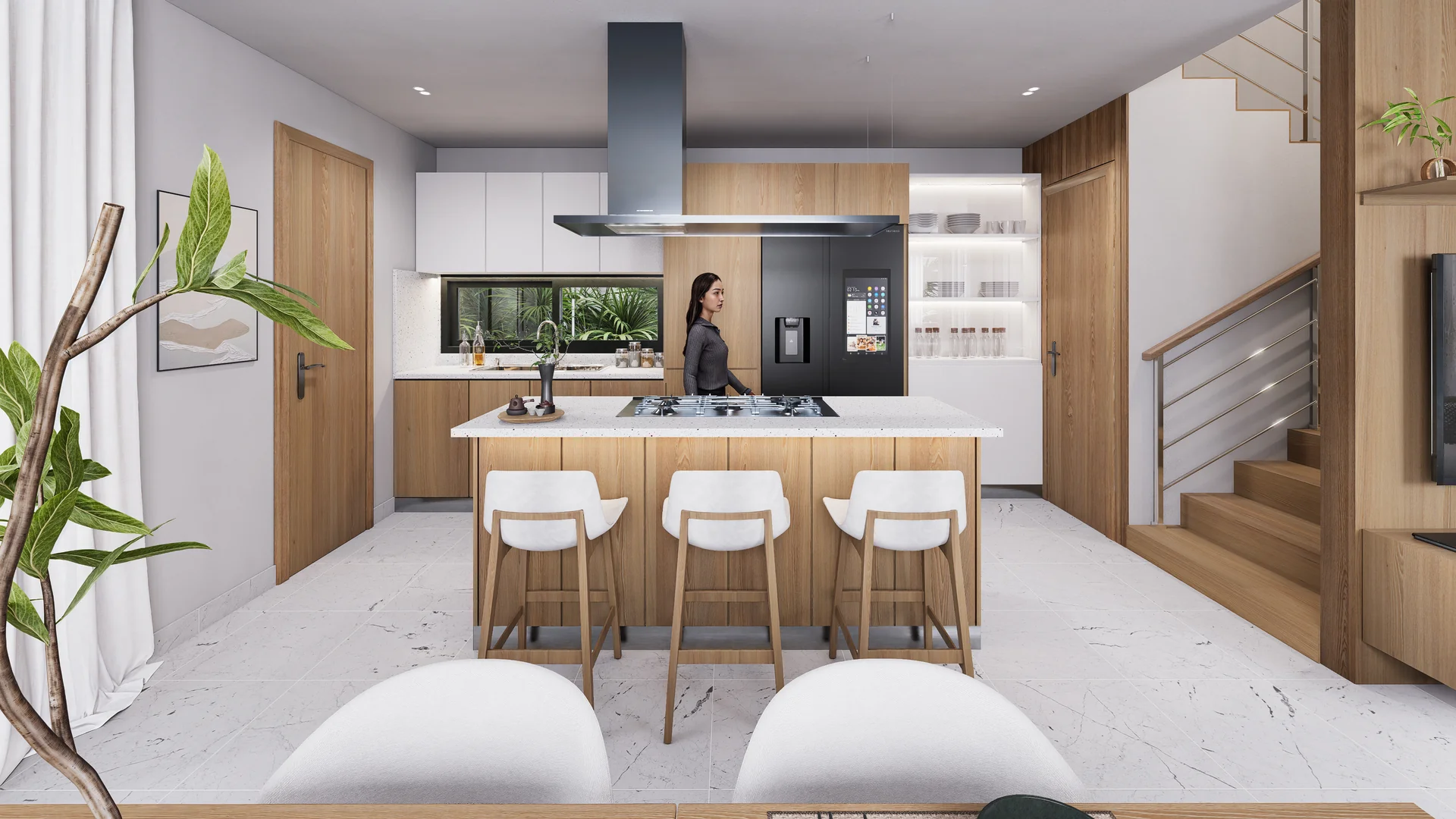 Cocina Villa 3 Dorm